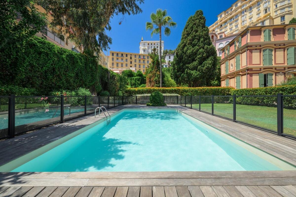 Le Coq Wagner - Parking - Air Conditioning - Pool Leilighet Menton Eksteriør bilde