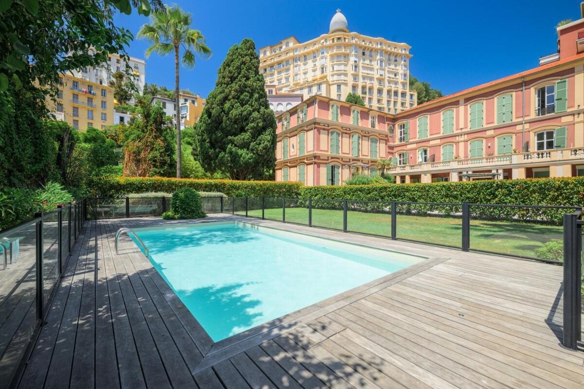 Le Coq Wagner - Parking - Air Conditioning - Pool Leilighet Menton Eksteriør bilde