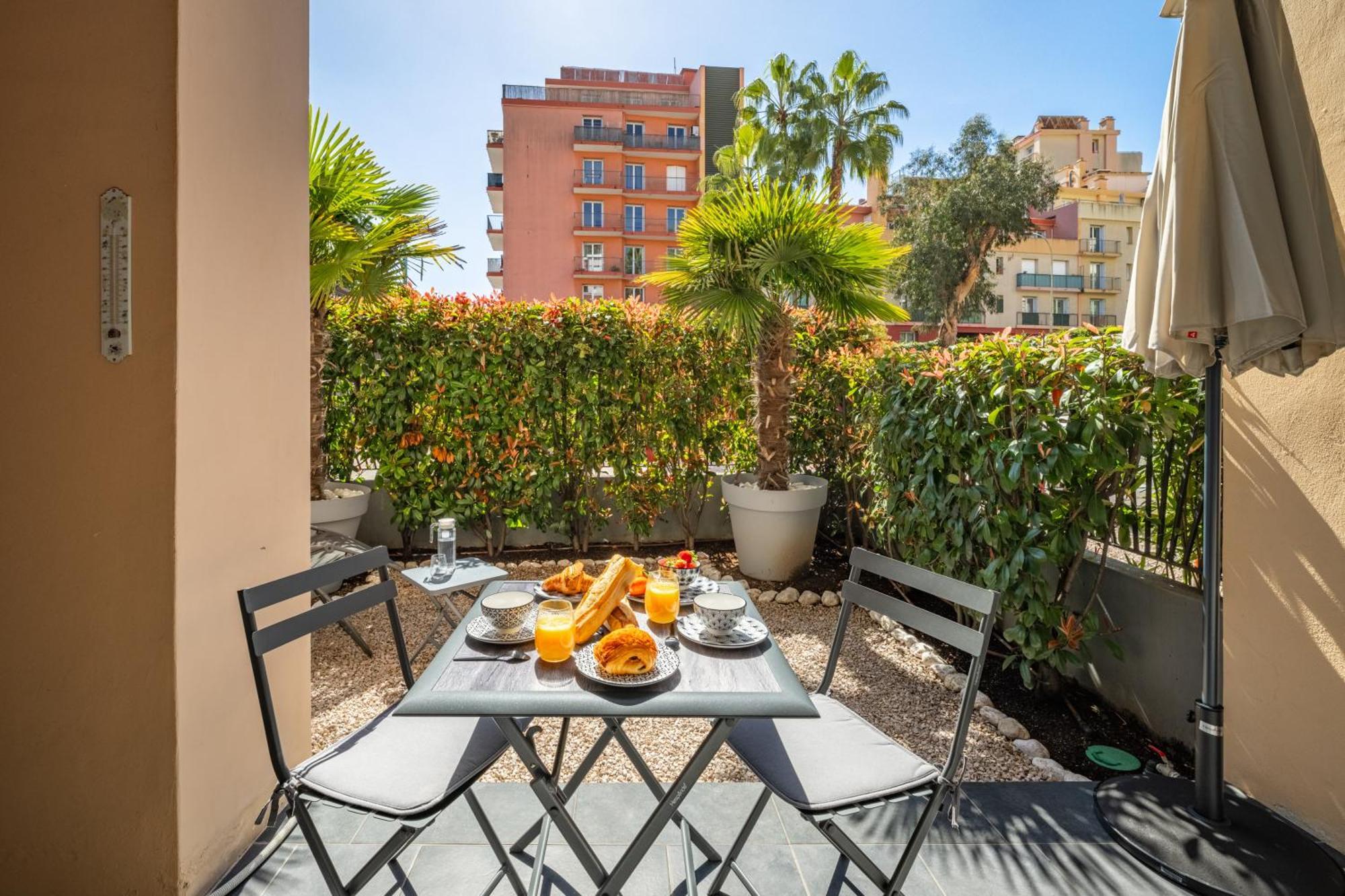 Le Coq Wagner - Parking - Air Conditioning - Pool Leilighet Menton Eksteriør bilde